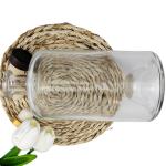 Acceptable Customer's Logo 500ml Clear Brandy Whiskey Empty Wine Bottle with
