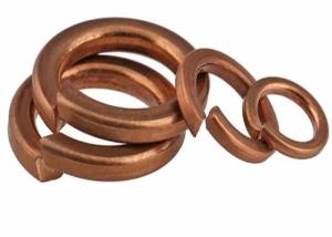 Buy cheap M5 M6 M7 Red Copper Spring Lock Washer DIN127 from wholesalers