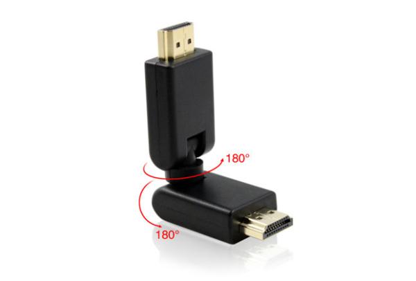 Buy cheap 360 Degree Rotary HDMI Male to male Connector Adapter converter from wholesalers