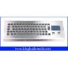 Buy cheap Rugged Stainless Steel Industrial Desktop Keyboard PS/2 Or USB Interface With 65 Keys from wholesalers