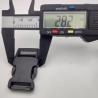 Buy cheap 19.3mm*28.3mm National Molding Side Squeeze Buckle For Survival Bracelets from wholesalers