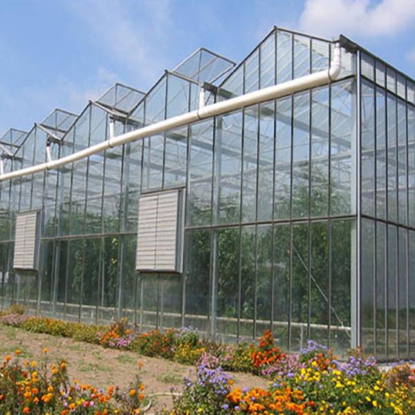 Buy cheap Outdoor Backyard Greenhouse Large Prefabricated Greenhouse Structures Customized Size Aluminium Glass Green House Thermal insulation from wholesalers
