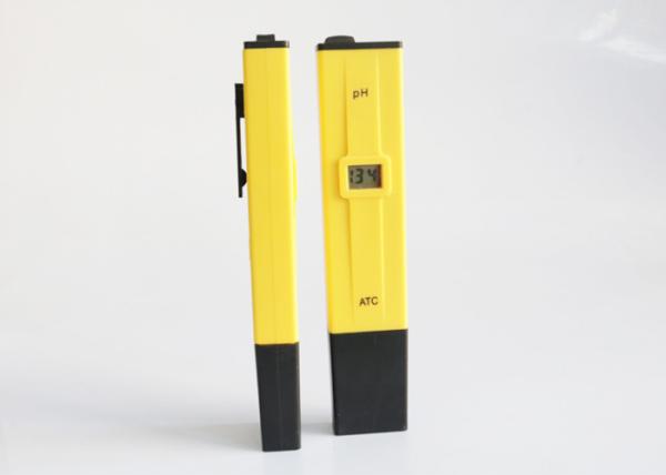 Buy cheap Hand Electronic PH Meter Accuracy , PH Water Tester 2 Point Calibration from wholesalers