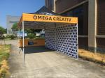 2.5X2.5m 8X8FT Square Shade Tent Waterproof 10 X 20 Outdoor Canopy Trade Show