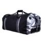 Buy cheap 90L Waterproof Travel Bags Silver Black Travel Duffel Bags Camping from wholesalers