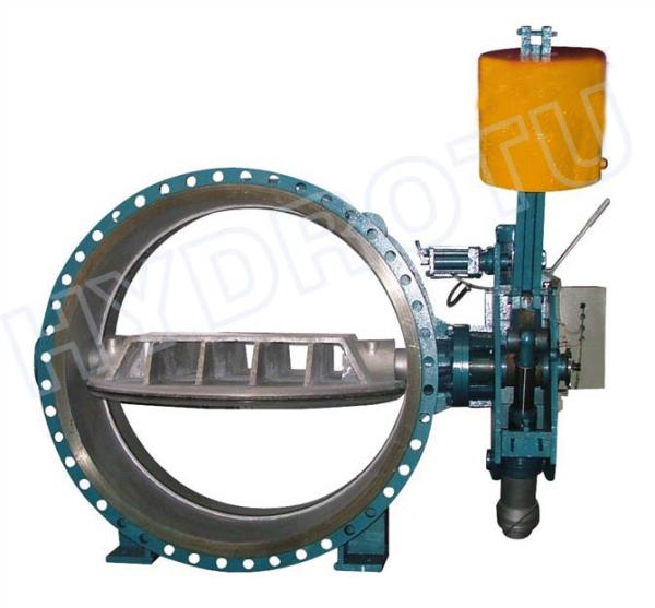 Buy cheap Gear Operated Flanged Butterfly Valve 1000mm for Hydropower from wholesalers