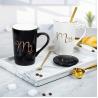Buy cheap 2 Pieces Custom Mr And Mrs Mugs 13.9 Oz Wedding Gifts Couple Mugs Set from wholesalers