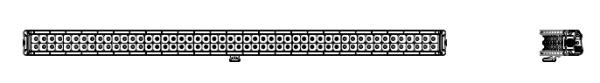 Buy cheap 52 Inch 300W Curved Double Row Led Light Bar Truck Offroad ATV SUV Light Bar from wholesalers