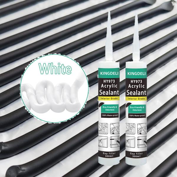 Buy cheap Acrylic Silicone Bathroom Caulk , Waterproof Transparent Silicone Adhesive from wholesalers