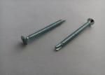 6mm Flat Head Self Drilling Screws , Stainless Steel Self Threading Screw Cross