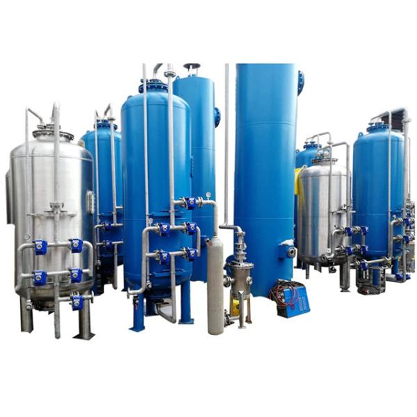 Buy cheap 100LPH Deionized Water Filtration System Carbon Steel Material Ion Exchange from wholesalers