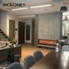 Buy cheap 79" 200cm Modern Wall-set Infrared Electric Fireplace Imitative Real Flame Heater from wholesalers