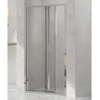 Buy cheap 900mm Crystal Clear Shower Cubicles Folding Slide Door 900 X 900 Shower product