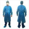 Buy cheap Reinforced ISO13485 Disposable Plastic Gown from wholesalers