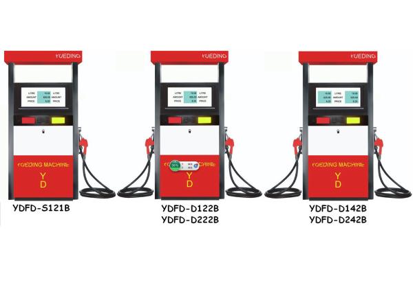 Buy cheap YD B SERIES SINGLE AND DOUBLE NOZZLES GAS STATION FUEL DISPENSERS from wholesalers