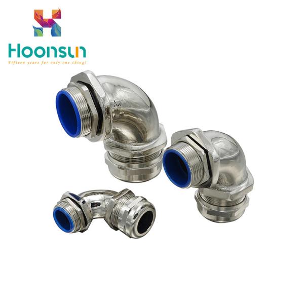 Buy cheap Right Angle Protection 90 Degree Flexible Conduit Connector IP68 Cable Gland from wholesalers