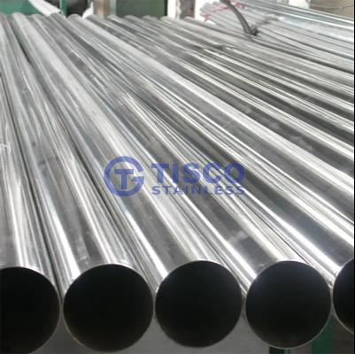 Seamless Stainless Steel Pipe Tube Custom Length High Temperature Resistance ERW