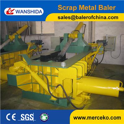 Buy cheap Good quality Scrap Metal Baler to press waste copper & aluminum Steel Copper Light Metal scrap from wholesalers