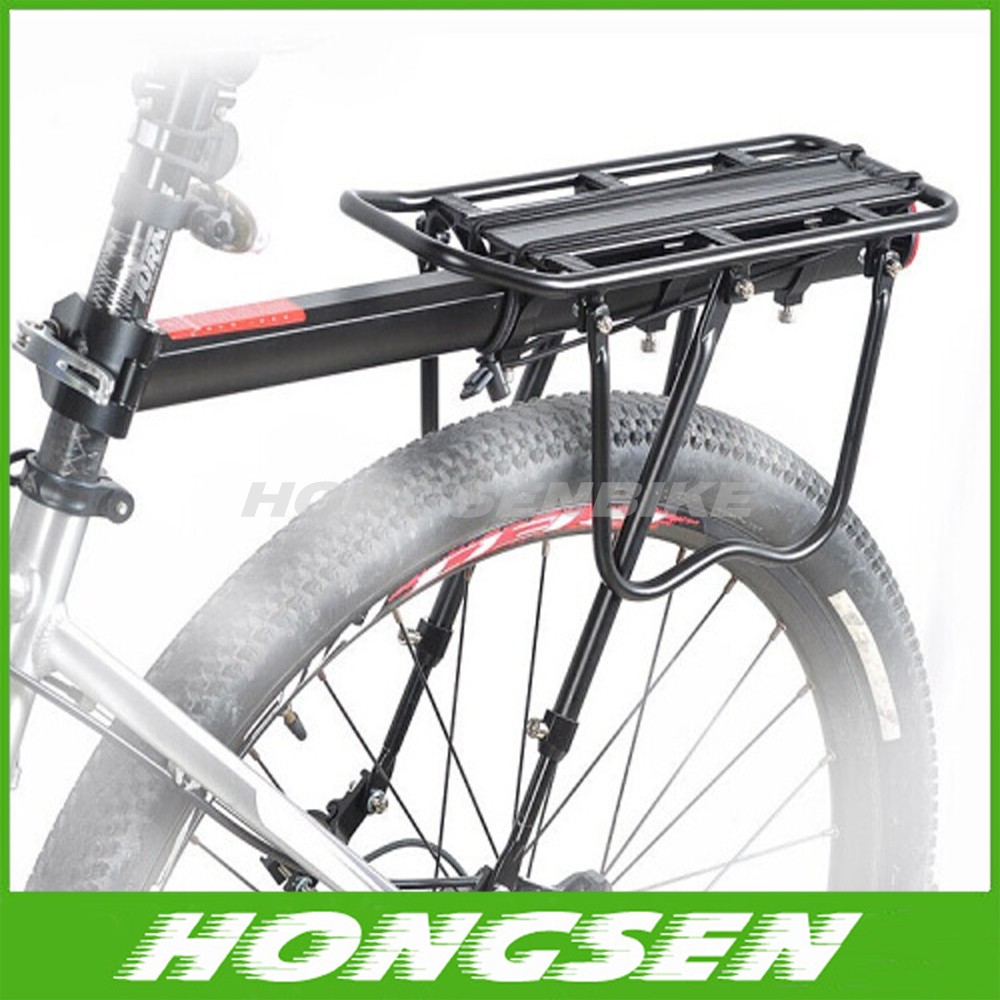 Parts for mountain bikes rear rack quick release bicycle carrier rack