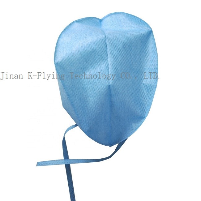 ISO Class II PP Tie Hospital Surgical Caps 35GSM