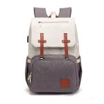 ISO9001 Fashion Mummy Maternity Nappy Diaper Bag Backpack With USB
