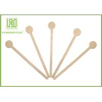 Buy cheap 140 / 178 / 190mm Birch Wooden Coffee Stirrer Sticks Drink Skewers For Tea product