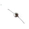 Buy cheap Nickel Color Brass Material Spherical Ball Adjustable Cable Grippers To Suspend Shelves from wholesalers