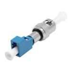 ST Male to LC Female Single Mode Simplex Fiber Optic Adapter/Coupler without