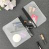 Buy cheap Shockproof Clear Frosted PEVA Bag 1 Large 1 Small Makeup Bags from wholesalers