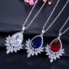 Buy cheap Fashion Necklace Sets Rhinestone Wedding Jewelry CZ Crystal Necklace and Earring Sets Big Wedding Jewelry Sets from wholesalers