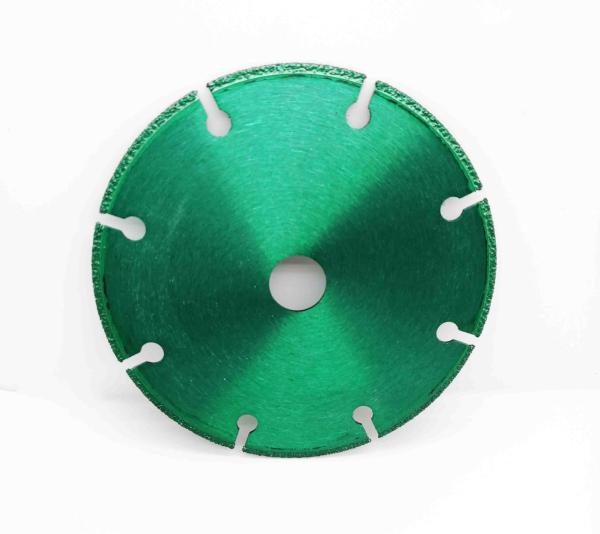 vacuum brazed super thin metal cutting diamond blade with fast cutting speed and