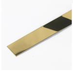 Jinhengsteel Wall Decorative Flat Tile Trims Metal Strips Stainless Steel