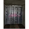 Buy cheap PP Wheel Q235 Display Storage Rack Danish Trolley Shelves from wholesalers
