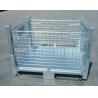 Buy cheap Warehouse Metal Foldable Pallet Box from wholesalers