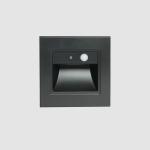 ON/OFF Floor Lamp Light 86mmX86mmm Radar Sensor LED Light For Stairs