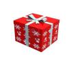 Buy cheap Colors Cardboard Gift Box , Red Color Gift Box Packaging With Silk Ribbon from wholesalers