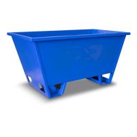 Buy cheap 10CBM 10 Gauge Steel Mortar Box Concrete Equipment Parts Blue product