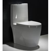 Buy cheap 12 Inch Rough In Round Siphonic Dual Flush Toilet Bowls S Trap Water Closet product