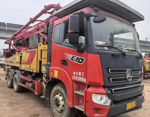43 Meters Concrete Pump Truck for Heavy Industry Total Weight 29000kgs Used