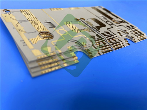 Quality 30mil RT duroid 6035HTC PCB Double-layer with Immersion Gold for sale