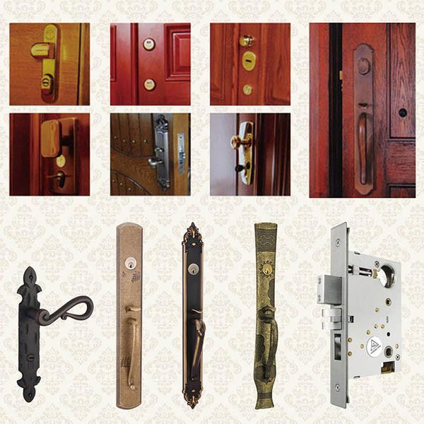 Buy cheap handles for steel wood security armored doord from wholesalers