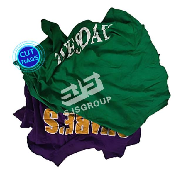 Buy cheap Grade B Dark color tshirt cut piece cloth cotton & synthetic cotton rag 10kg bag rags from wholesalers