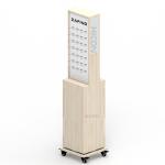 Custom Flooring Display Stands Rotating Jewelry Display Stand For Retail