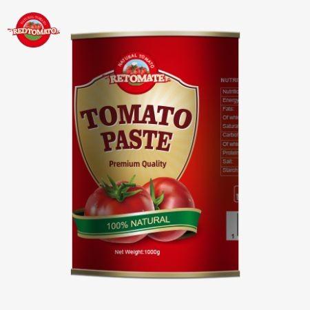 Top-Grade 1000g Tin-Canned Tomato Paste At Preferential Prices Offering