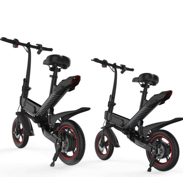 Professional Smart Folding Electric Bike Aluminum Alloy Frame High Loading