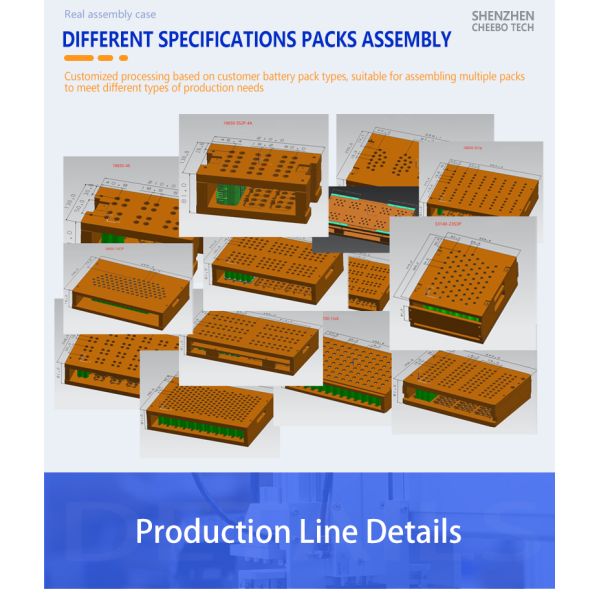Cylindrical Lithium Battery Pack Assembly Line 3000PCS/H