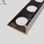 10mm 12mm Brass Tile Trim Straight Edge For Flooring Transtion