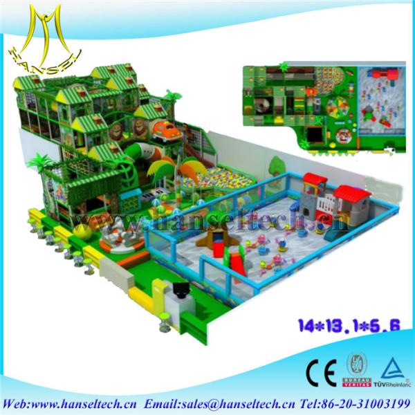Buy cheap Hansel top sale playing equipment indoor jungle gym for children from wholesalers