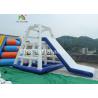 Buy cheap 12feet Height PVC Tarpaulin Inflatable Water Park Outdoor Jumping Tower Slide from wholesalers
