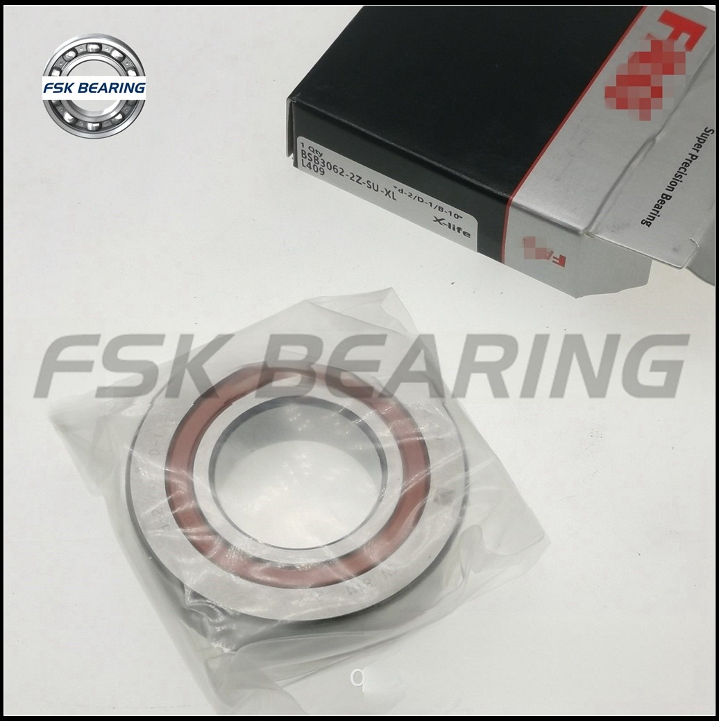High Quality BSB3062-2Z-SU-XL Angular Contact Thrust Ball Bearings ID 30mm OD 62mm Plastic Cage